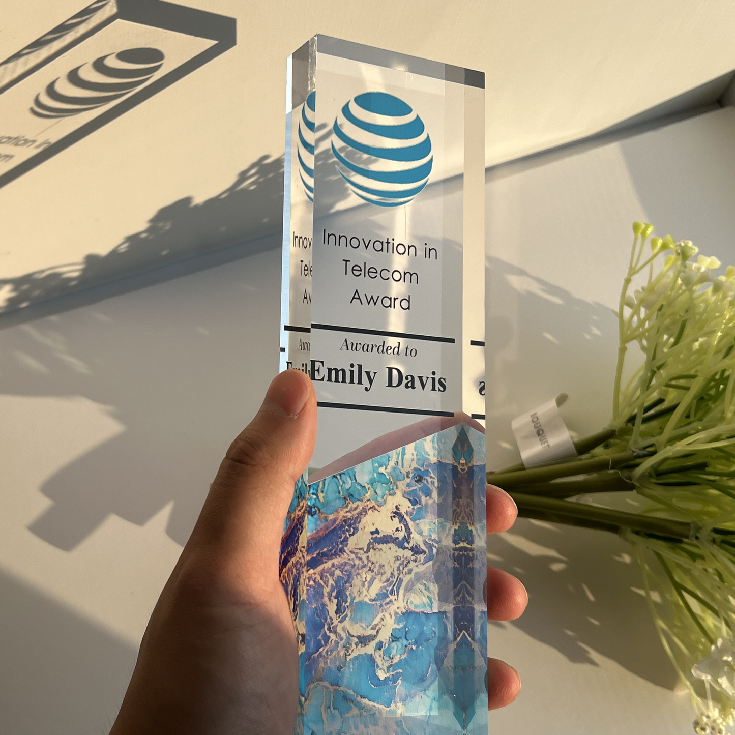 Personalized Award Corporate Trophy
