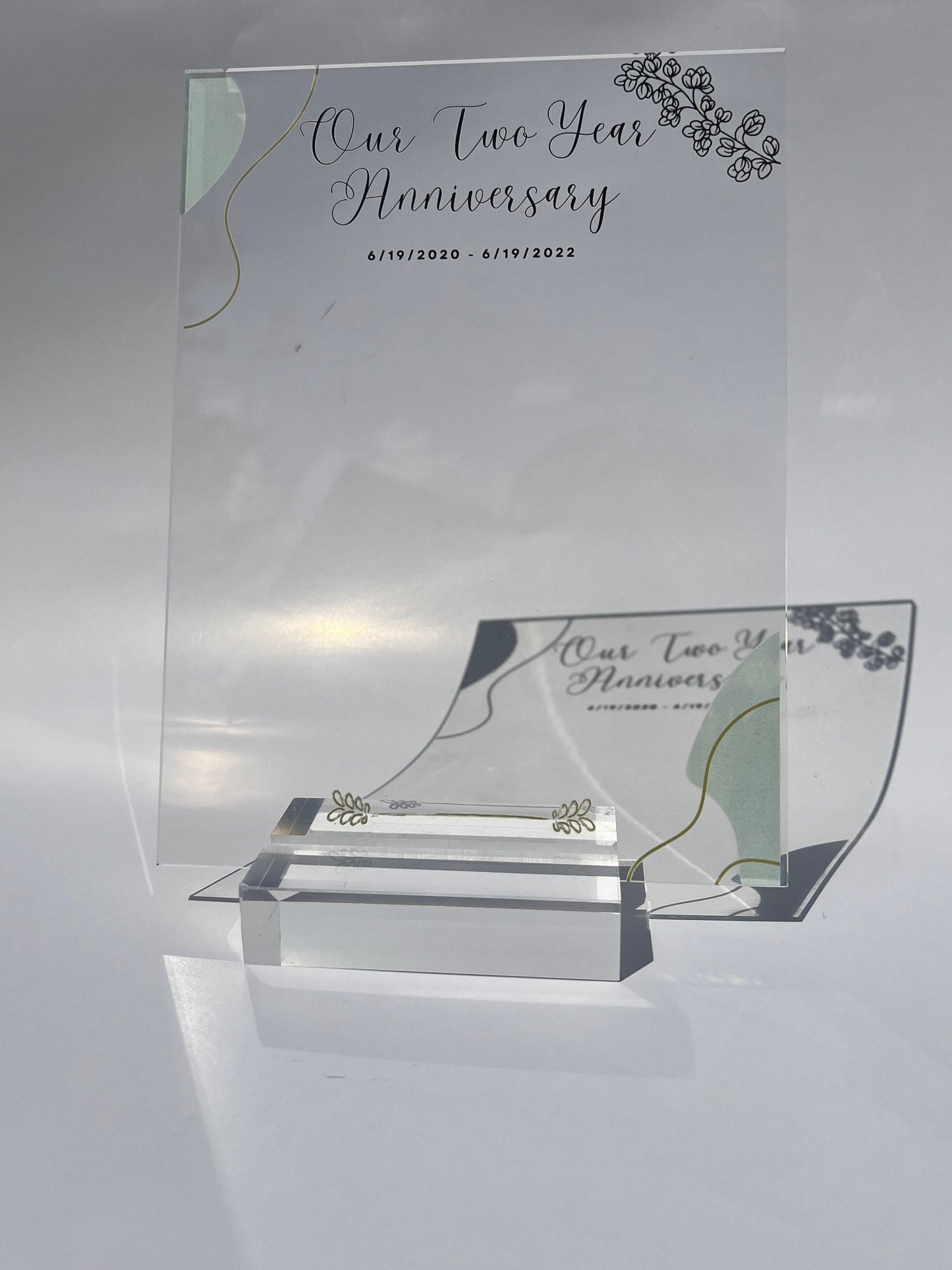 Personalized Acrylic Love Letter | Heartfelt Letter for Bestfriend, Boyfriend, Girlfriend, Significant Other, Parents, Dad, Mom |