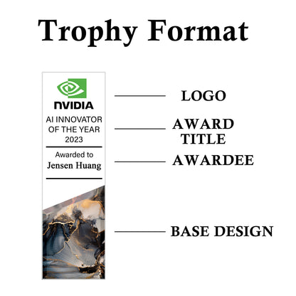 Custom Sports Award Trophy - Personalized Team Banquet Award, Volleyball Basketball Soccer MVP, End of Season Youth Teams Trophies